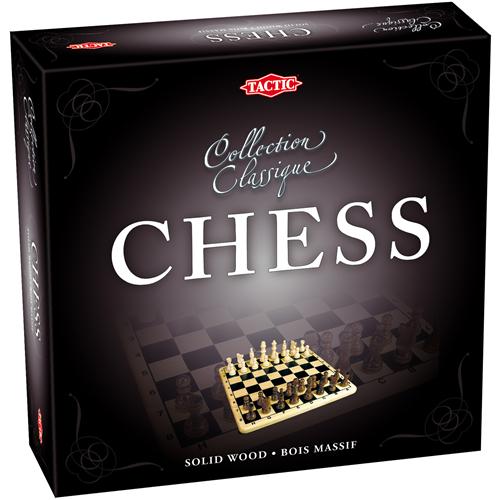 Tactic Coffret Echecs en Bois